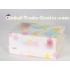 Biodegradable Soft Tissue Paper / Unbleached Natural White Plastic Pack Tissue