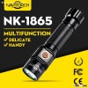 Long Run Time Handheld Impact Resistant LED Torch/Aluminium Flashlight (NK-1865)