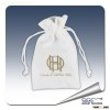 Customized drawstring velvet jewelry bag with logo