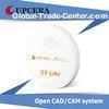 Pre Sintered Zirconia Discs Open System Compatible High Translucent