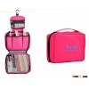Convenient travel polyester cosmetic bag