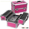 Popular Aluminum Makeup Train Case (HB-3210)