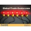 10 cd Red Lens Aircraft Warning Lights On Airport Building FAA L810 Standard