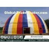 24m  white fire retardant large dome tent for luxury outdoor events