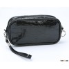 Alligator skin small cosmetic bag
