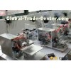 SUS304 steel semi automatic label applicator machine for square box