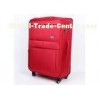 Red Code lock travel EVA trolley case with elegant imprint front logo and zipper pullers