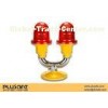 Double Obstruction Light  LED Red Fixed or Flash , Aviation Warning Light
