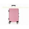 24 Inch ABS TrolleyLuggage ,  PC Coolest Carry On Luggage With Code Lock