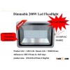 NEW Dimmable LED Floodlight--HNS-200W