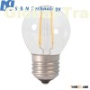 dimmable filament led bulb,2W 4W 6W led filament lamp, dimmable led filament bulb light