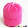 Drawstring Shape Velvet Ring Boxes