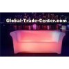 Two Seats LED Sofa 8-10 Hours Working Time Ployethylene Indoor LED Couches
