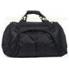 Customized Portable Black Travel Duffel Bags Luggage Fashionable