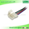 Plastic Solderless connector wire For RGB LED Strip