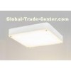 Modern 45cm Square Glass Dimmable LED Ceiling Light 26W For Office