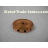 CNC Precision Turned Parts Round Turning Copper Disc 3.5mm diameter