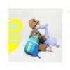 Waterproof Neoprene Blue Toddler Personalized Backpacks for Boys / Girls