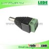 DC plug with Screw Mount, DC adapter