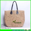 LDLF-017 high quality crochet straw bag natural raffia bag