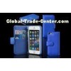 Leather Apple iPhone Case Smooth Surface iPhone 5 Wallet Pouch