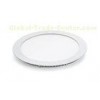 Recessed 12W Round LED Panel Light Aluminum Housing for Bathroom