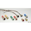 12V waterproof double color LED indicator light in red/green