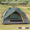 Automatic Pole Water Proof Anti UV Steel Light Outdoor Camping Family Tent With Ventilated Windows
