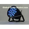 Portable Wireless LED Stage Light , DMX LED Par Can For Outdoor Wedding