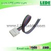 Solderless EZ connector wire For RGB LED Strip