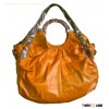 ladies tote bag PU leather shoulder handbags in white color with low price