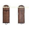 Customizable Non Woven Tri Fold Garment Bag with Handles in Brown
