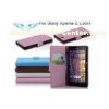 Sony L36H Leather Phone Cases , Custom Printed Phone Covers