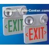UL cUL CSA Led Exit sign with twin spotlights