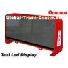 5 mm Full Color Advertising Waterproof Taxi Led Display For Taxi Roof