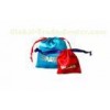 Blue Jewelry Drawstring Pouch Gift Packing , Proof Moisture 13*16cm