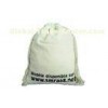 Custom Printing Cotton Drawstring Pouch , Raw White Cotton Toy Pouches