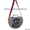Twill Fabric Shoulder Bag