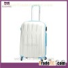 Beautiful Decent White Girls 360 Rolling ABS Luggage Set