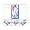 Blue sublimation case for iPhone 6 Phone, Customed heat transfer printing Apple iPhone Cover