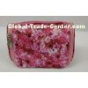 Customized Fashionable Pink Floral Small Handle Storage Cosmetics Bags And Cases