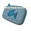 Portable EVA Pouch , Multi Function Smooth Textile For Hard Disk Drive