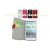 Anti-Scratch Flip Samsung Phone Leather Cases for Samsung Galaxy S 3 S3 S III Siii i9300