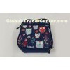Thickening and Hard Liner Owl Pattern Polyester Surface Portable Cooler Bag