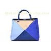 Portable Saffiano Leather Bag Medium Sized Handbags for Summer