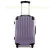 Light Purple Travel Trolley Luggage 20 Inch PC Tourister Suitcase Wheeled Boarding Bag