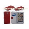 Waterproof Red PU Lenovo Phone Case , Otterbox Cell Phone Case