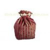 Plaid Jewelry Drawstring Punch Customized With High Quality Velvet