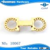 Double semi-circular long accessories for bags