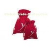 Cotton Cord Jewelry Drawstring Punch Red With Hot-stamping